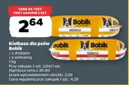 Netto Kiełbasa dla psów Bobik oferta