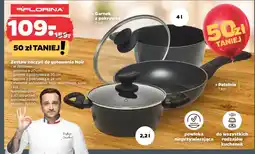Netto Zestaw naczyń do gotowania Noir oferta