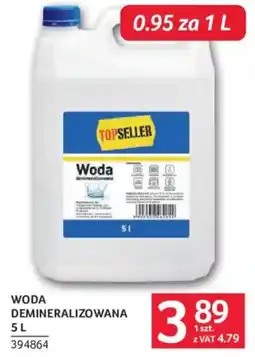 Selgros Woda Demineralizowana oferta