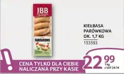 Selgros Kiełbasa Parówkowa JBB oferta