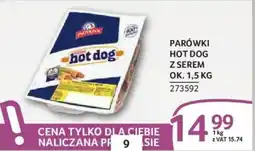 Selgros Parówki Hot Dog z Serem oferta