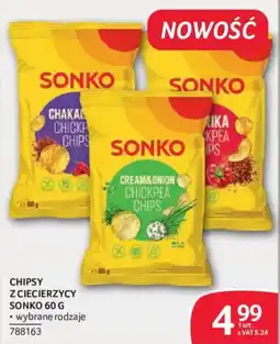 Selgros Chipsy z ciecierzycy Sonko oferta