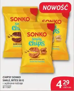 Selgros Chipsy Sonko Smile, Bites oferta
