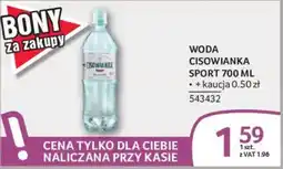 Selgros Woda Cisowianka Sport oferta