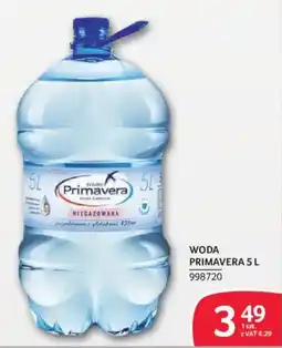 Selgros Woda Primavera oferta