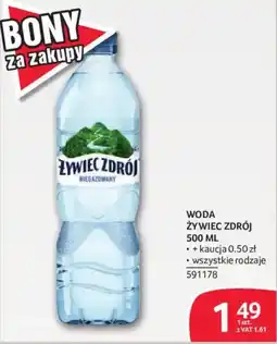 Selgros Woda Żywiec Zdrój oferta