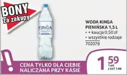 Selgros Woda Kinga Pienińska oferta