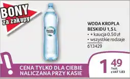 Selgros Woda Kropla Beskidu oferta