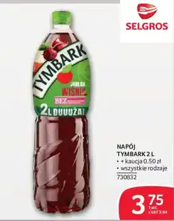 Selgros Napój Tymbark Jabłko Wiśnia Bez oferta