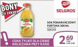 Selgros Sok pomarańczowy Fortuna oferta
