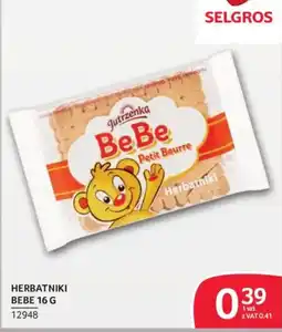 Selgros Herbatniki BeBe oferta