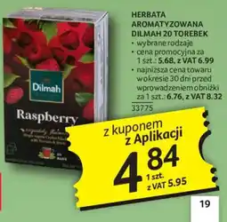 Selgros Herbata aromatyzowana Dilmah oferta