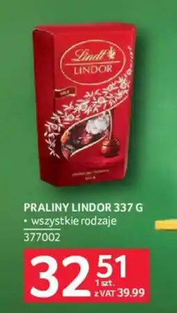 Selgros Praliny Lindor oferta