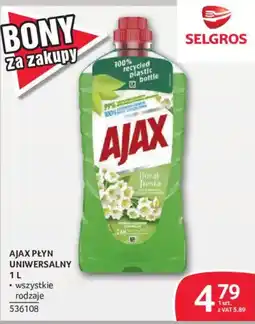 Selgros Ajax Płyn Uniwersalny oferta