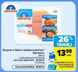 Carrefour Szyjcle z fileta z indyka premium oferta