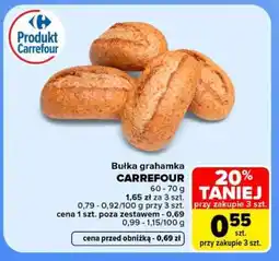 Carrefour Bułka grahamka oferta