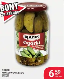 Selgros Ogórki konserwowe Rolnik oferta