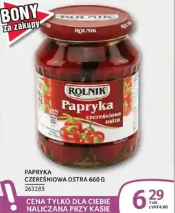 Selgros Rolnik Papryka Czereśniowa Ostra oferta