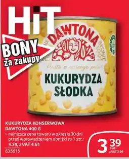 Selgros Kukurydza Konserwowa Dawtona oferta