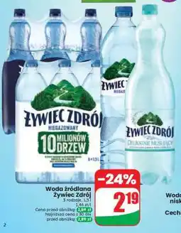 Dino Woda źródlana Żywiec Zdrój oferta