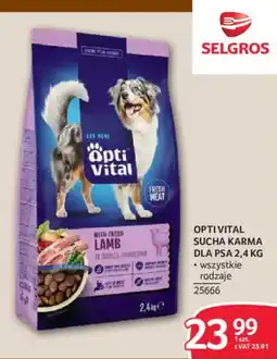 Selgros Opti Vital Sucha Karma dla psa oferta