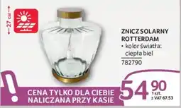 Selgros Znicz Solarny Rotterdam oferta
