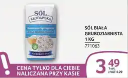Selgros Sól Białą Gruboziarnista oferta