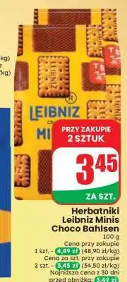 Dino Herbatniki Leibniz Minis Choco Bahlsen oferta