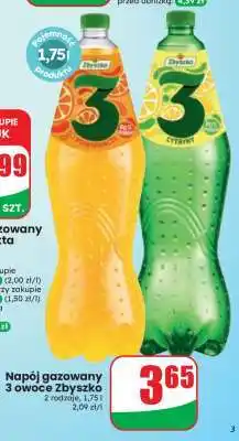 Dino Napój gazowany 3 Owoce Zbyszko oferta