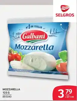 Selgros Mozzarella Galbani oferta