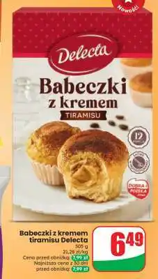 Dino Babeczki z kremem tiramisu Delecta oferta