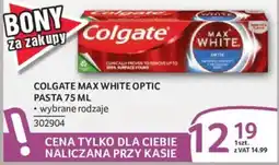 Selgros Colgate Max White Optic Pasta oferta