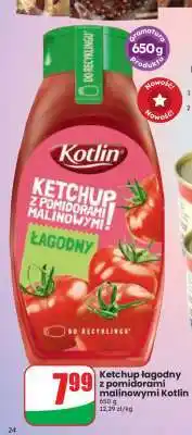 Dino Ketchup łagodny z pomidorami malinowymi Kotlin oferta