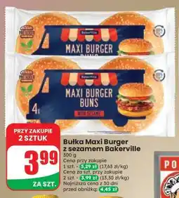 Dino Bułka Maxi Burger z sezamem Bakerville oferta
