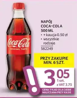 Selgros Napój Coca-Cola oferta