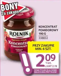Selgros Koncentrat Pomidorowy Rolnik oferta