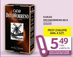 Selgros Kakao Decomorreno oferta
