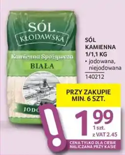 Selgros Sól Kłodawska Kamienna Spożywcza Biała oferta