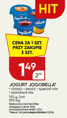 Chata Polska Jogurt Jogobella oferta