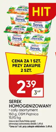 Chata Polska Serek Homogenizowany oferta