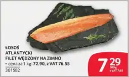 Selgros Łosoś Atlantycki Filet Wędzony na Zimno oferta