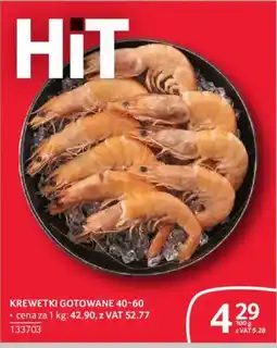 Selgros Krewetki Gotowane 40-60 oferta