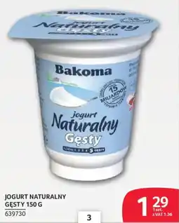 Selgros Bakoma Jogurt Naturalny Gęsty oferta