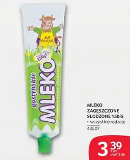 Selgros Mleko Zagęszczone Słodzone oferta