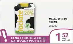 Selgros Mleko UHT 2% Łaciate oferta