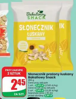 Dino Słonecznik prażony łuskany Bakaliowy Snack oferta