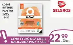 Selgros Łosoś Intense Plastry oferta