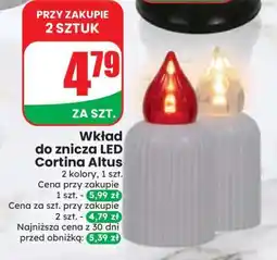 Dino Wkład do znicza LED Cortina Altus oferta
