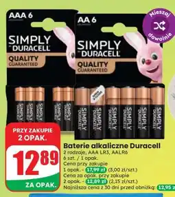 Dino Baterie alkaliczne Duracell oferta