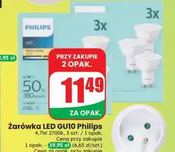 Dino Żarówka LED GU10 Philips oferta